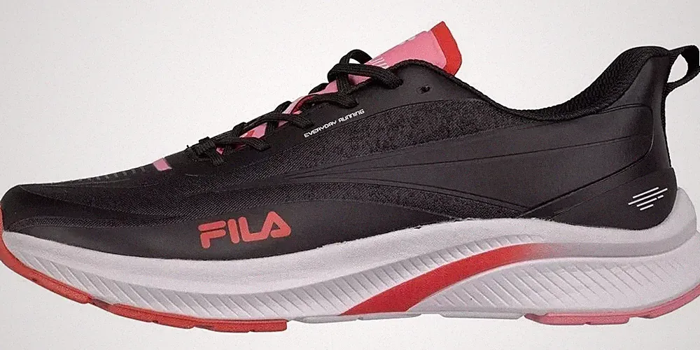 Fila Damen Performance Laufschuhe Low Fila Beryllium Women Black-Fiery Red GR:39