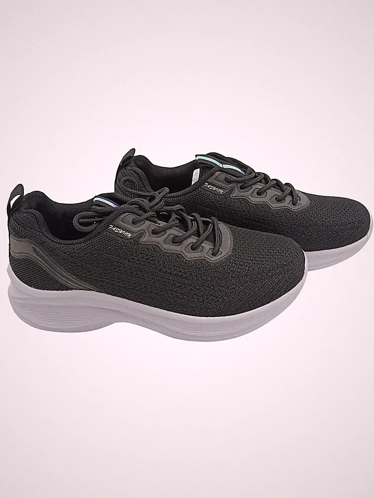 FITVILLE Damen Sportschuhe Laufschuhe Gr. 38 Schwarz Sportlich
