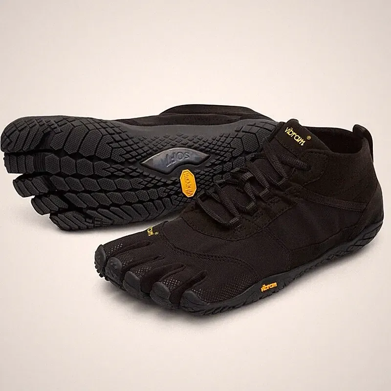 Fivefingers V-Trek Damen Barfuß Laufschuh 19W7401 Schwarz/Schwarz NEU