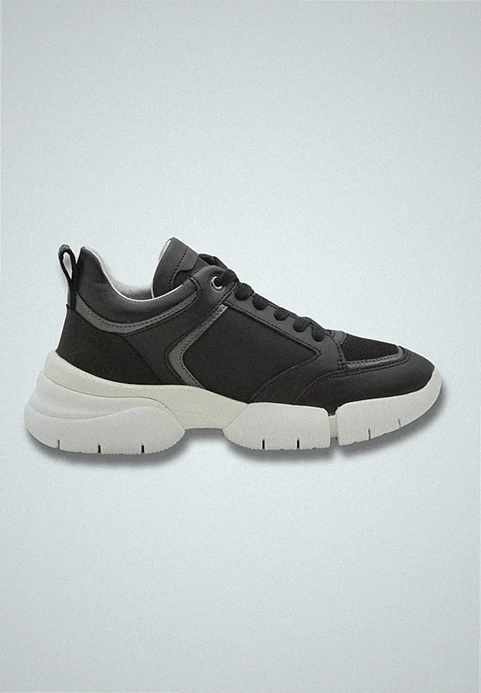 Geox Adacter Damenschuhe Laufschuhe Sport Freizeit Sneaker Low Schwarz 08514