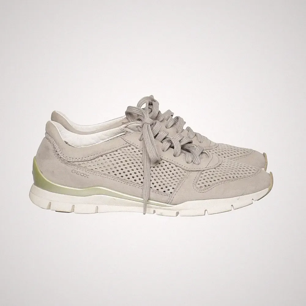 Geox, Laufschuhe, Größe: 38, Grau, Damen #h2s