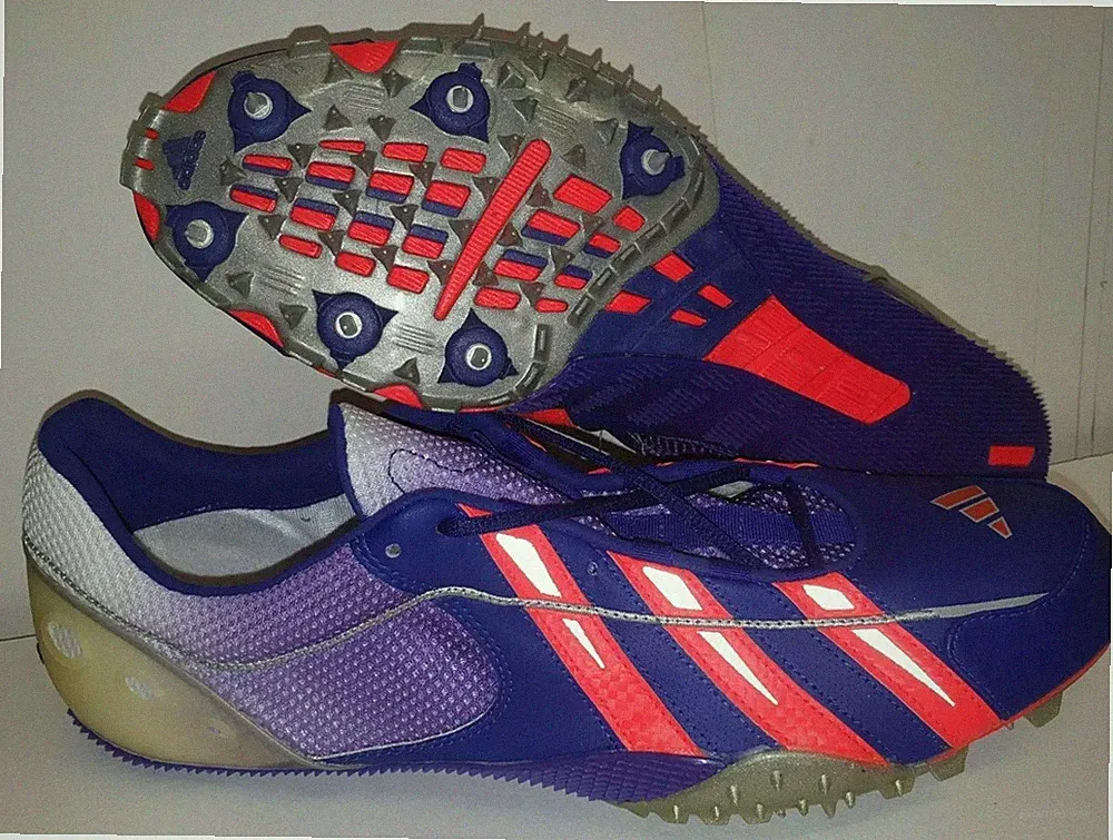 Herren Adidas Adistar Light Laufschuhe Spikes UK 13,5 leicht 663225 Originalverpackt