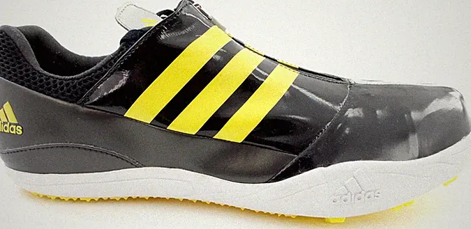 Herren Adidas Adizero Weitsprung Laufen Spikes Schuhe 932615 schwarz UK 13,5 NEU
