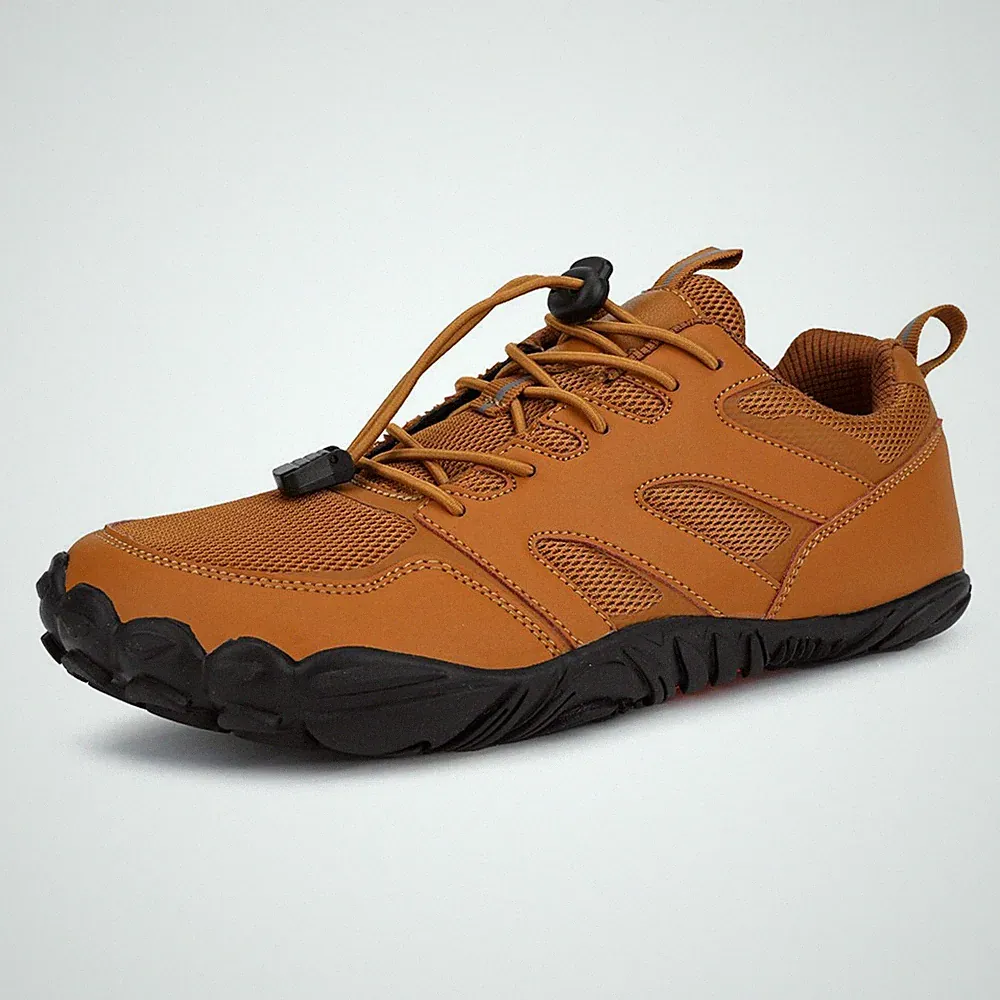 Herren Barfußschuhe Breite Barfussschuhe Traillaufschuhe Leicht Zehenschuh