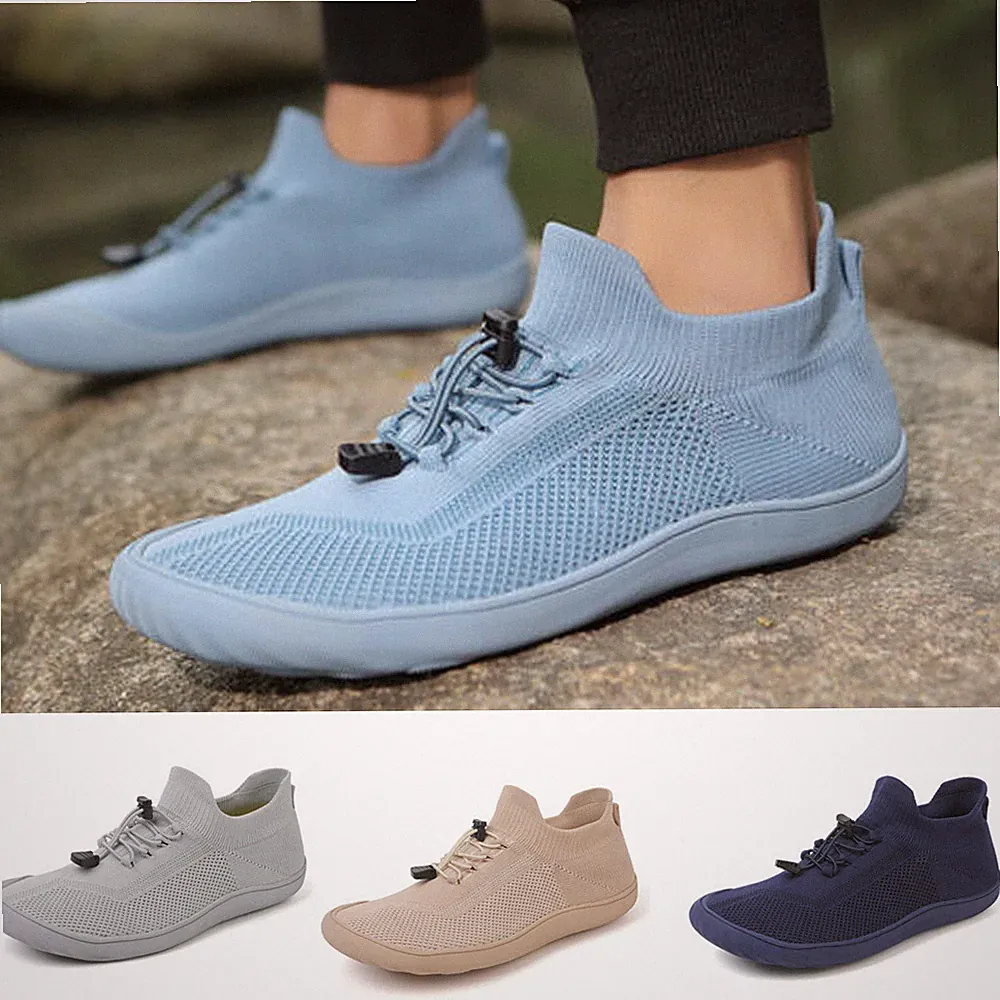 Herren Barfußschuhe Sneaker Damen Traillaufschuhe Weich Leicht Fitnessschuhe DE