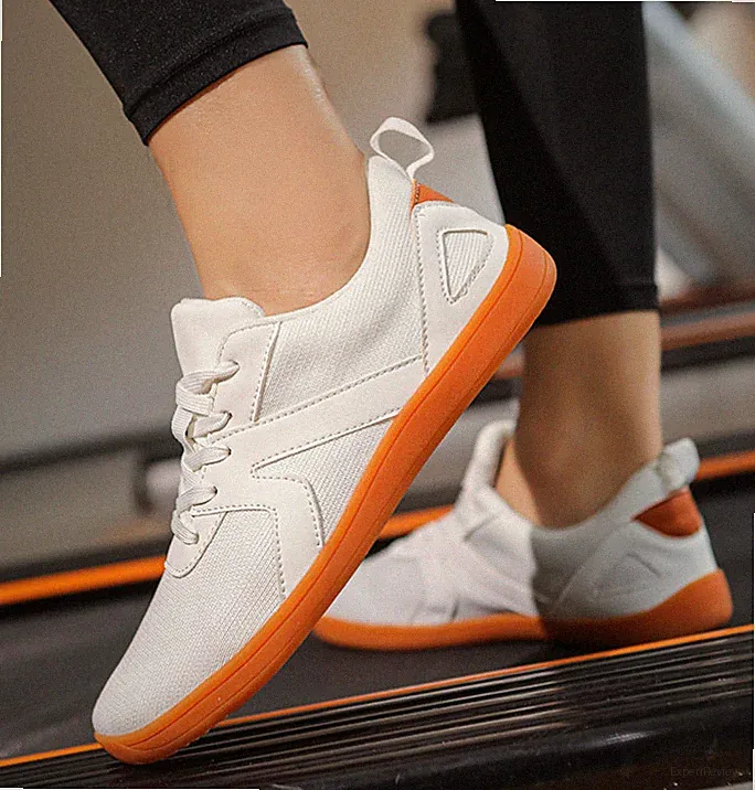 Herren Damen Casual Barfußschuhe Breite Atmungsaktiv Laufschuhe Trainingsschuhe