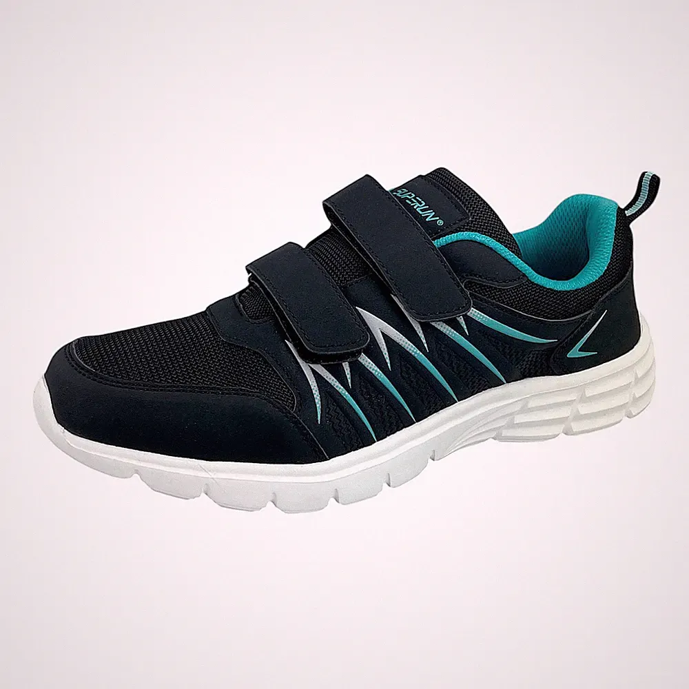 Herren Damen Sportschuhe Turnschuhe Laufschuhe Freizeit Klettverschluss 73938