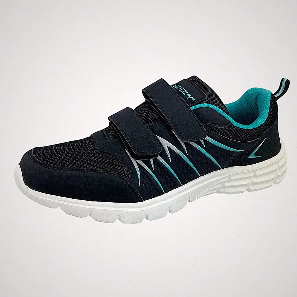 Herren Damen Sportschuhe Turnschuhe Laufschuhe Freizeit Schuhe Klettverschluss