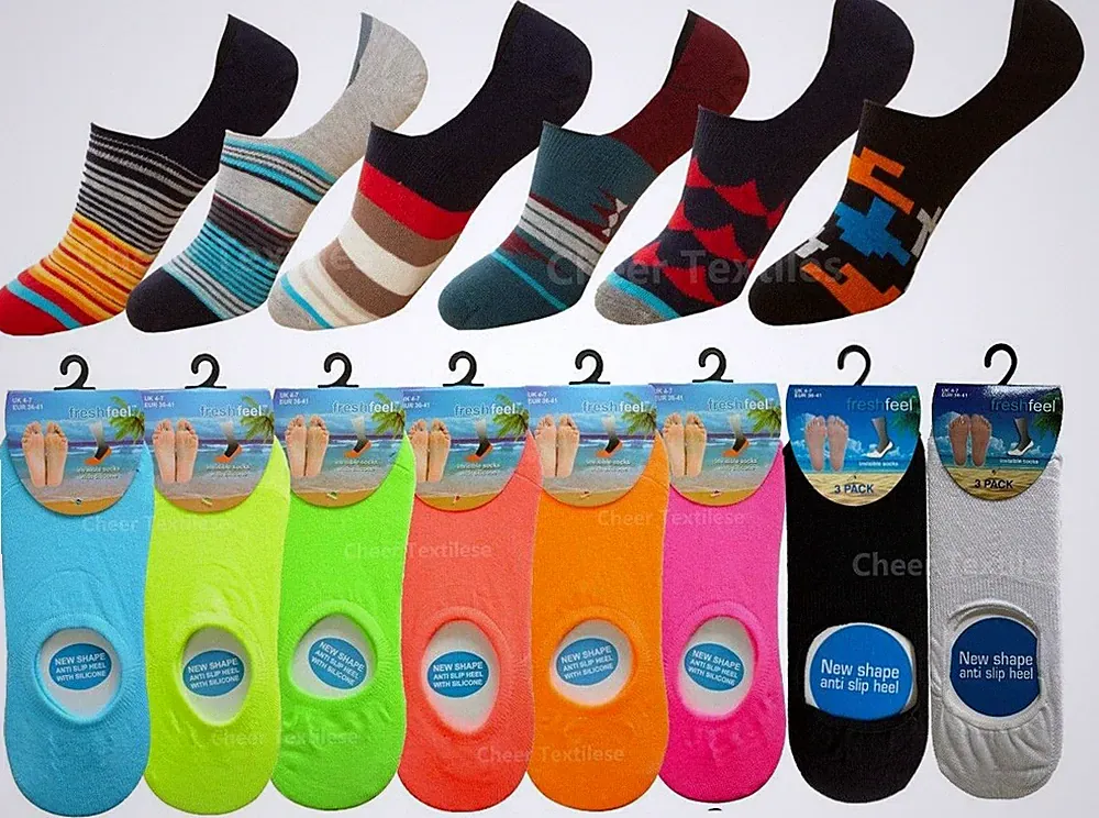 Herren Damen unsichtbare Sneaker Socken unsichtbare Schuheinlage Anti Rutsch Sommer Damen