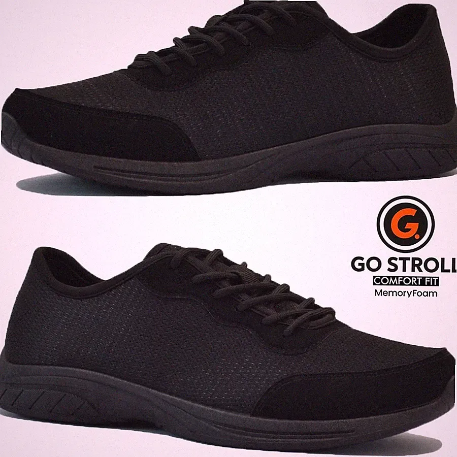 HERREN MEMORY FOAM SPITZE FREIZEIT KOMFORT BARFUSS SPORT WALKING SCHUHE SNEAKER GRÖßE
