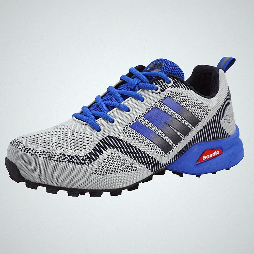 Herren Sportschuhe Sneaker Laufschuhe Runners Freizeitschuhe Grau Blau 41-46