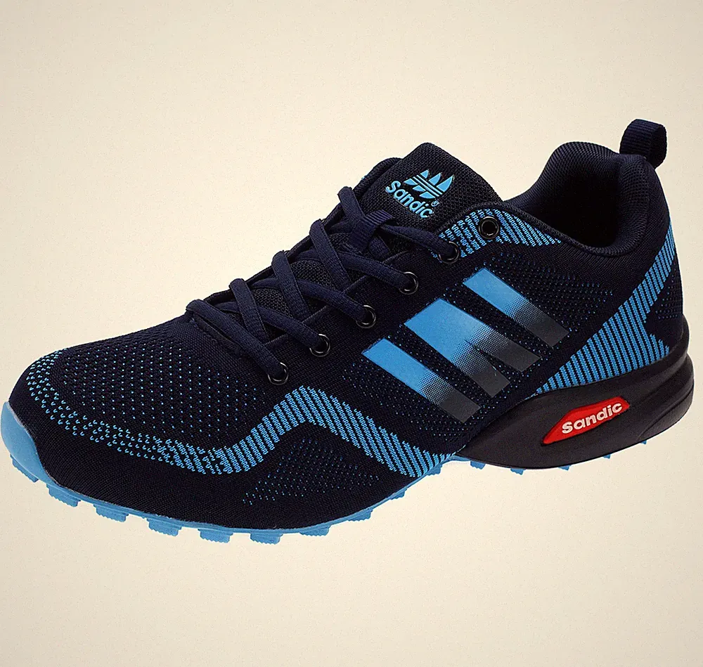 Herren Sportschuhe Sneaker Laufschuhe Turnschuhe Sneaker Runner Schnürer Blau