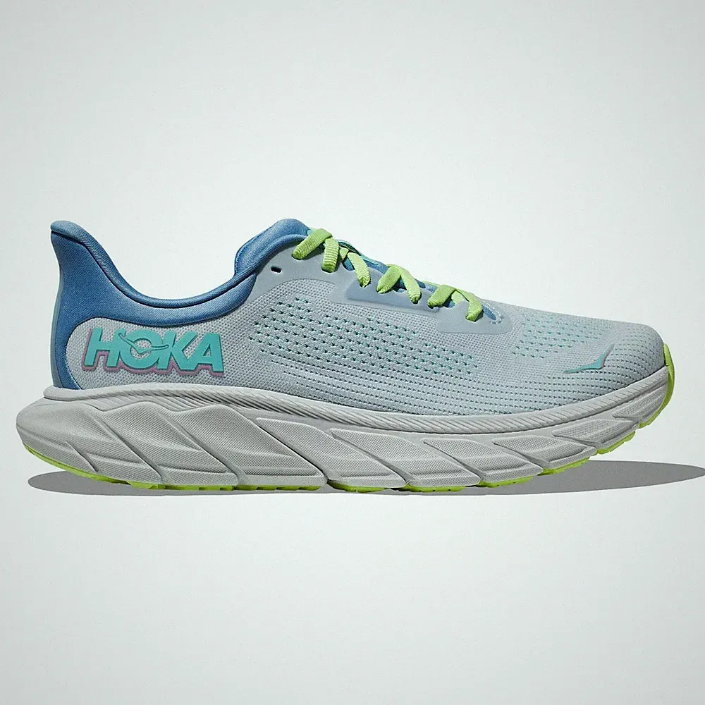 Hoka Arahi 7 Damen-Laufschuhe Illusion Road Dusk Turnschuhe Stabilität 5 UK