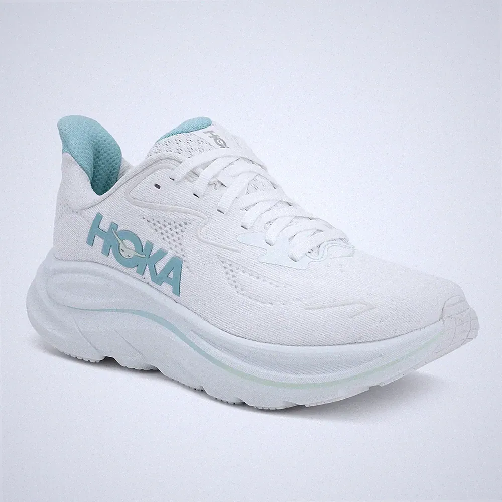 HOKA Clifton 10 Damen Laufschuhe Turnschuhe Schuhe Weiß Größe 41 1/3