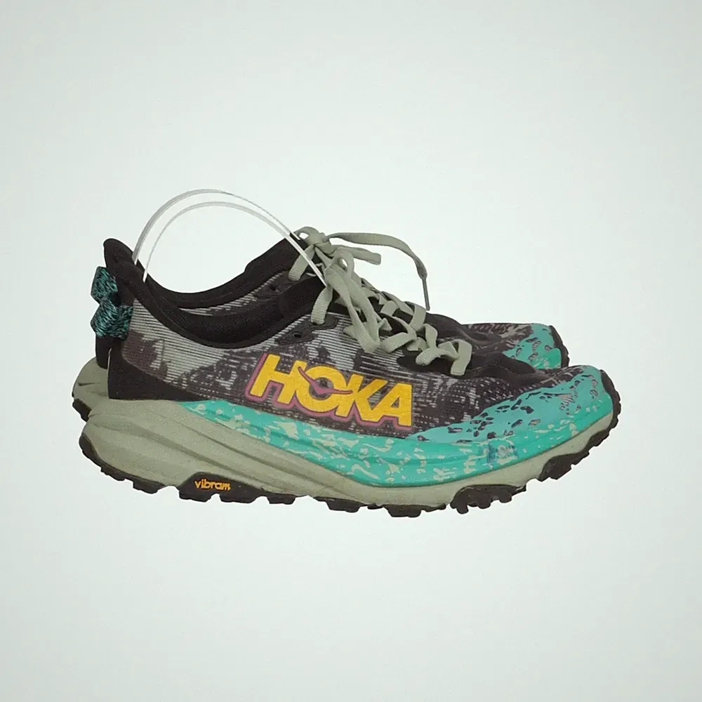 Hoka, Laufschuhe, Größe: 36 2/3, Grau/Türkis/Mehrfarbig, Damen #Gzq