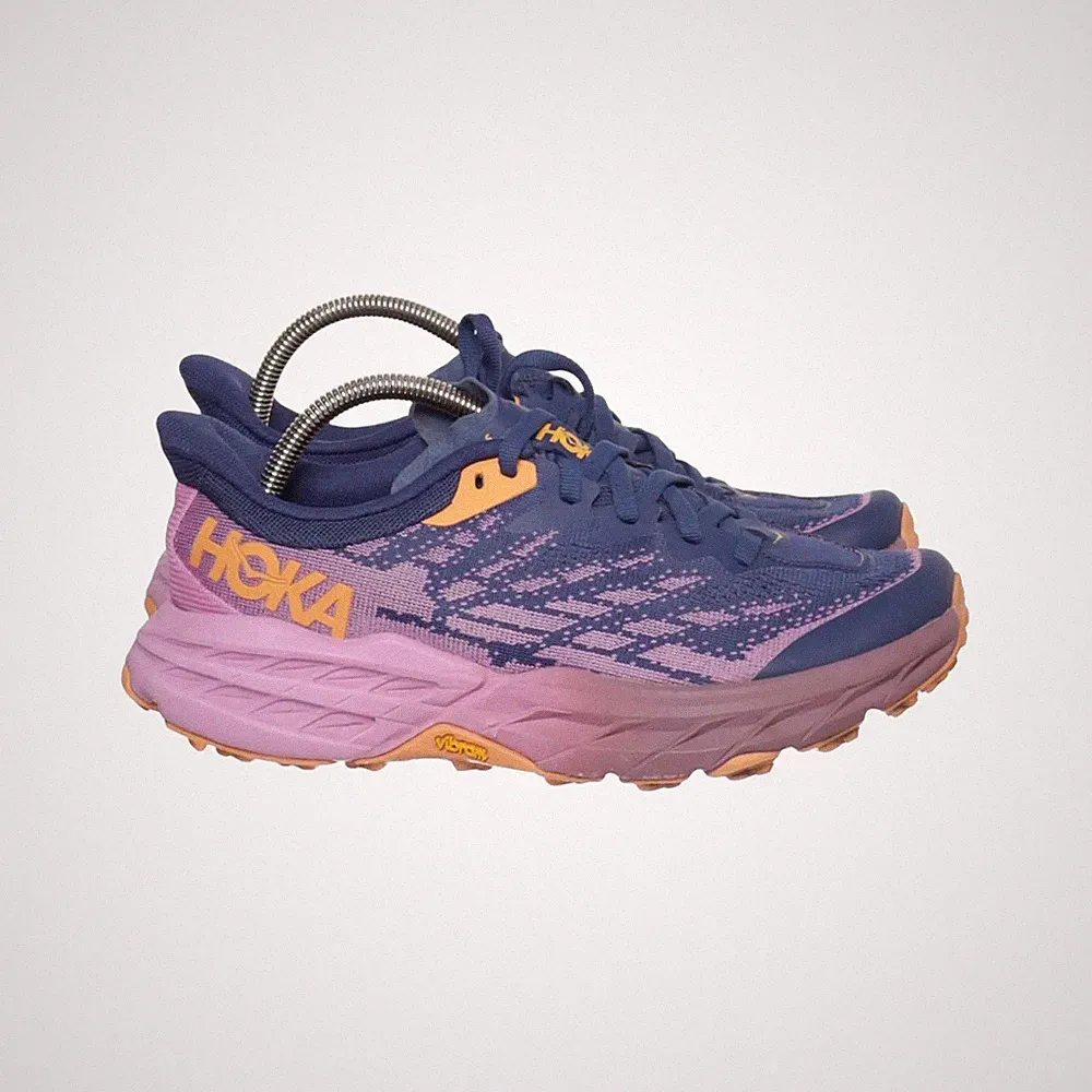 Hoka, Laufschuhe, Größe: 36 2/3, Speedgoat 6, Blau/Lila/Mehrfarbig, Damen #3KS