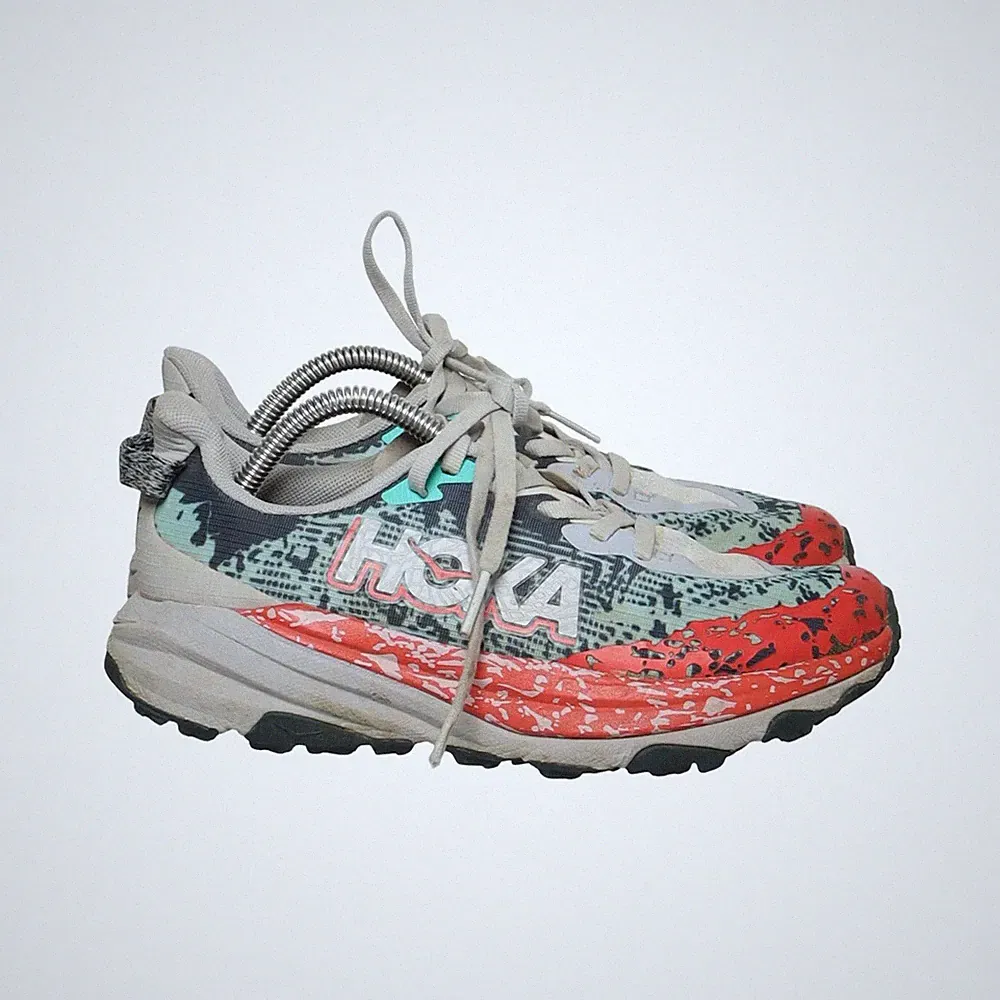 Hoka, Laufschuhe, Größe: 36, Rot/Grau/Mehrfarbig, Damen #nYB