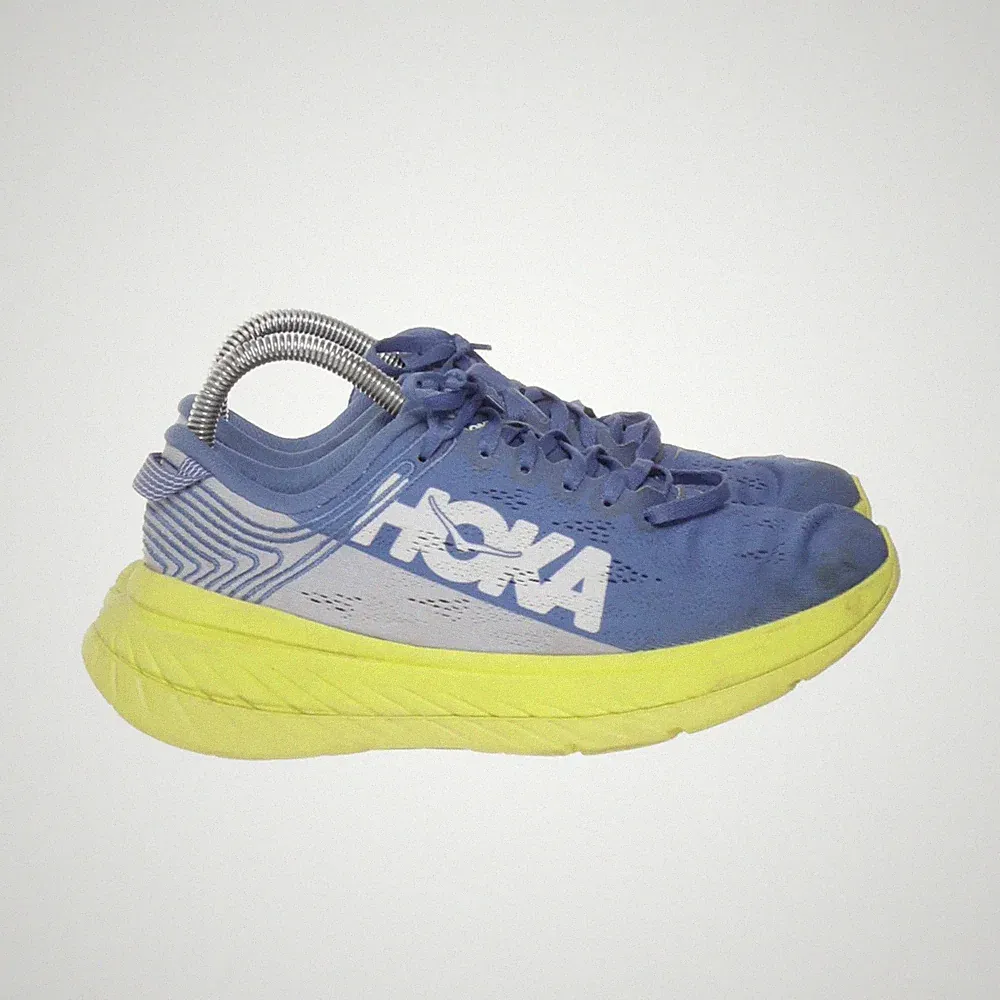 Hoka, Laufschuhe, Größe: 39 2/3, Blau/Gelb, Unisex (Erwachsene) #zVT