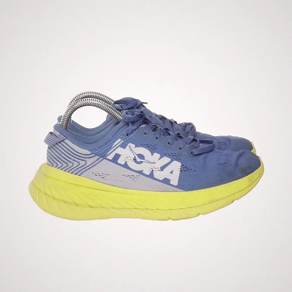 Hoka, Laufschuhe, Größe: 39 2/3, Blau/Gelb, Unisex (Erwachsene) #zVT