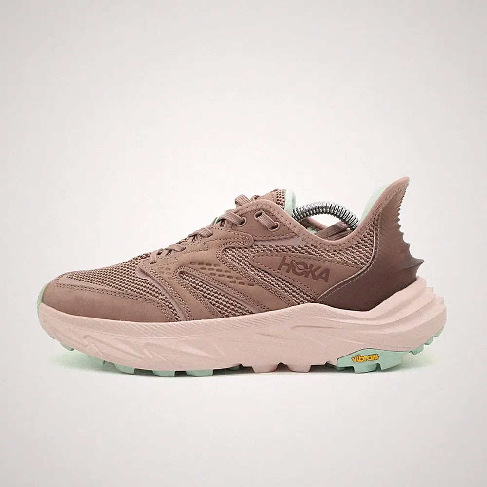 Hoka One Damen Anacapa 2 Freedom Sneaker Rosa/Braun Sohle Trail EU 38