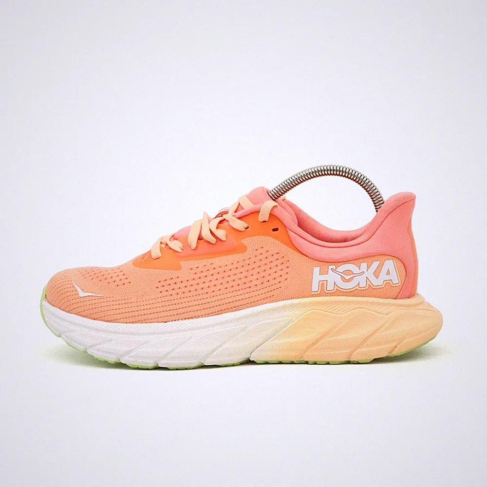 Hoka One Damen Arahi 7 Schuh EU 36.5 Lachsrosa 1147851 Atmungsaktiv, ämpfung
