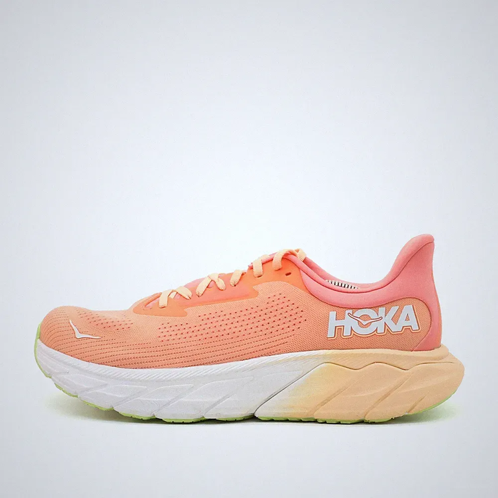Hoka One Damen Arahi 7 Sneaker Orange Textil Atmungsaktiv Laufschuh EU 44