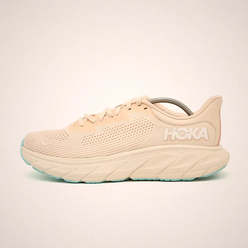 Hoka One Damen Arahi 7 Sportschuh EU 41⅓ Beige/Hellblau 1147851 VRM