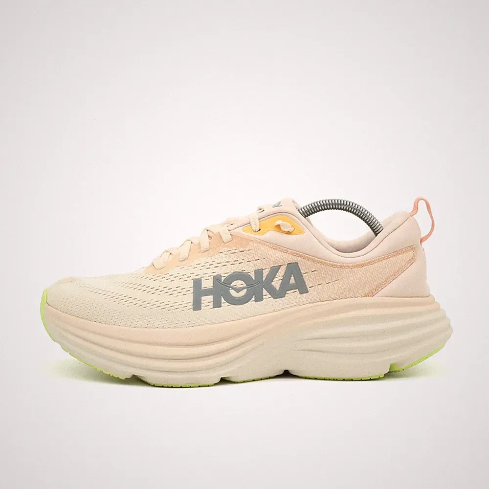 Grüne Hoka Laufschuhe leicht für Damen