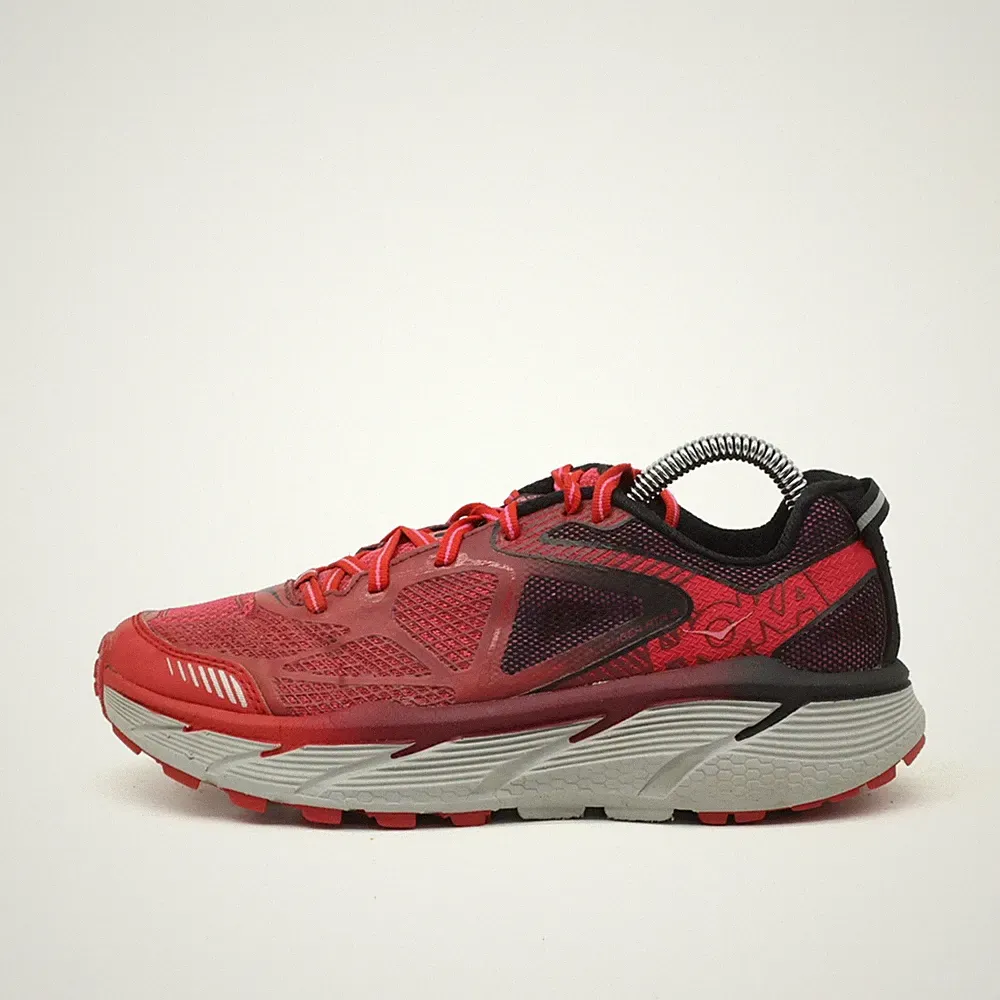Hoka One Damen Challenger ATR 3 Schuhe Rot Mesh Low-Top Laufschuh EU 38 2/3