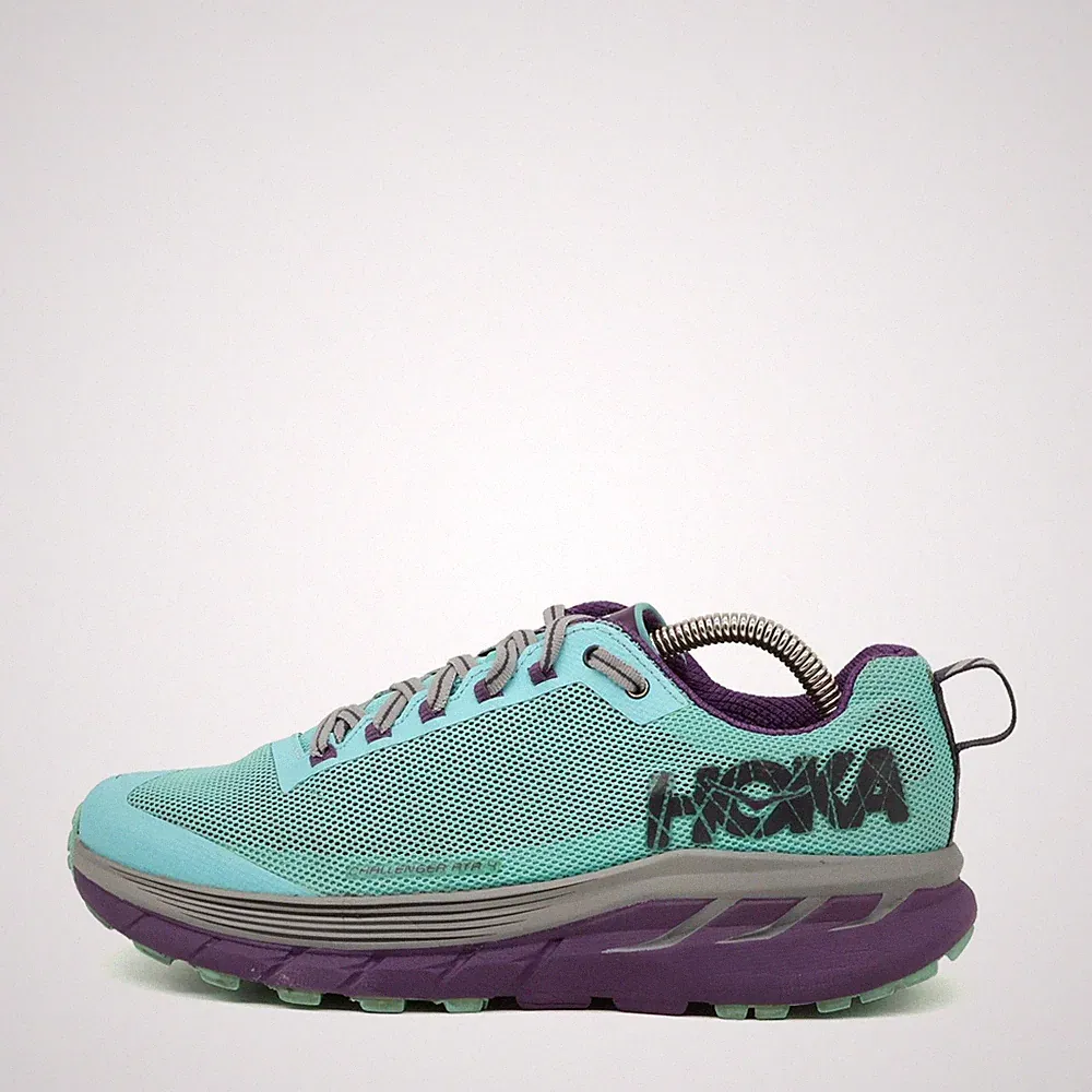 HOKA ONE Damen Challenger ATR 5 Schuhe Türkis/Lila Dämpfung Laufschuhe EU 38