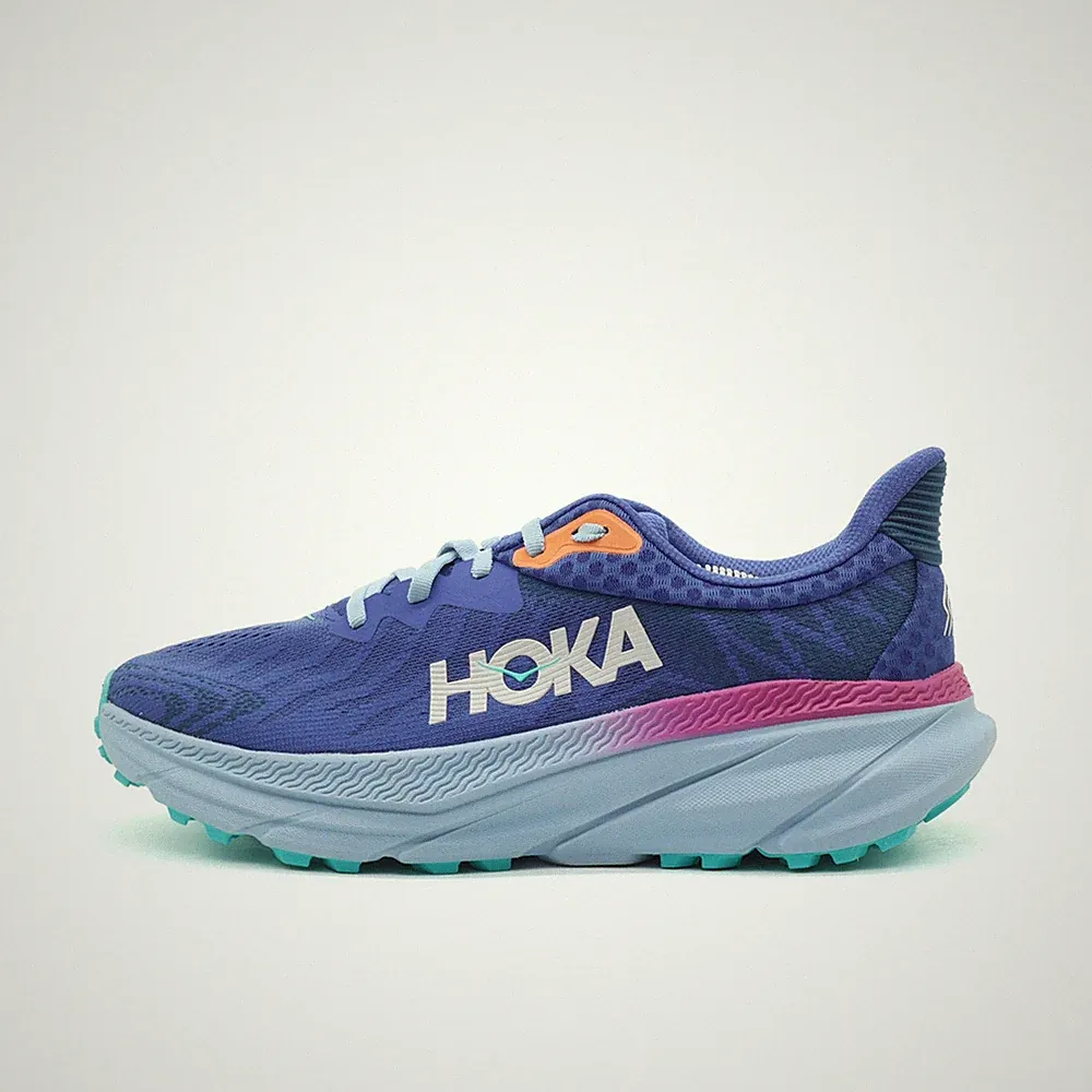 Hoka One Damen Challenger ATR 7 Sportschuh Blau Mesh Niedrig Laufschuh EU 42