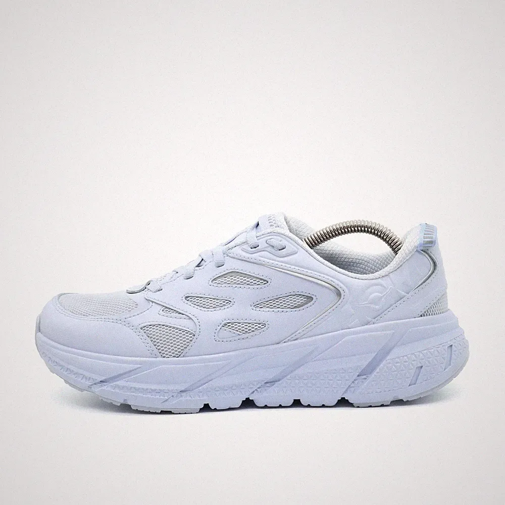 Hoka One Damen Clifton 8 Sneaker weiß Mesh Low-Top Atmungsaktiv Laufschuhe EU 40