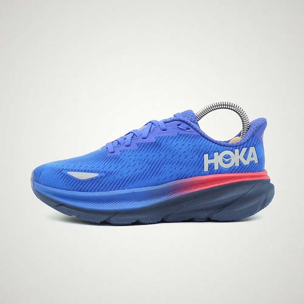 Hoka One Damen Clifton 9 GTX Sportschuh Blau Synthetik Niedrig Laufschuh EU 38.5