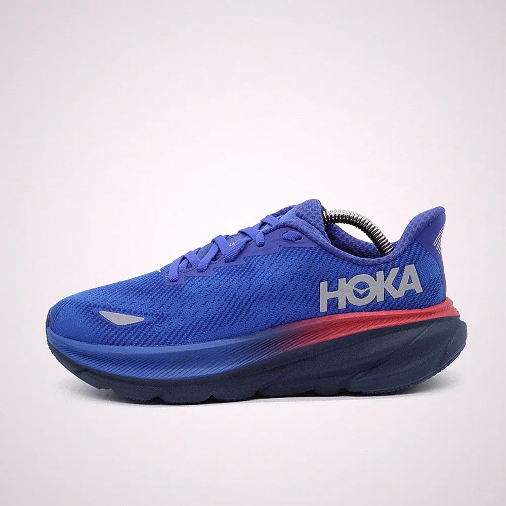 Hoka One Damen Clifton 9 GTX Sportschuhe Blau Mesh atmungsaktiv Laufschuh EU 38