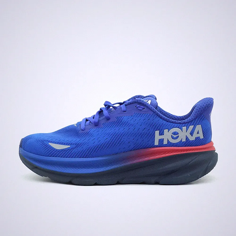 Hoka One Damen Clifton 9 GTX W Sportschuh blau Mesh Low Top Laufschuhe EU 42 2/3