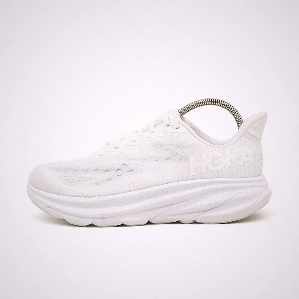 Hoka One Damen Clifton 9 Wide sneaker wei� mesh niedrig laufschuhe EU 36