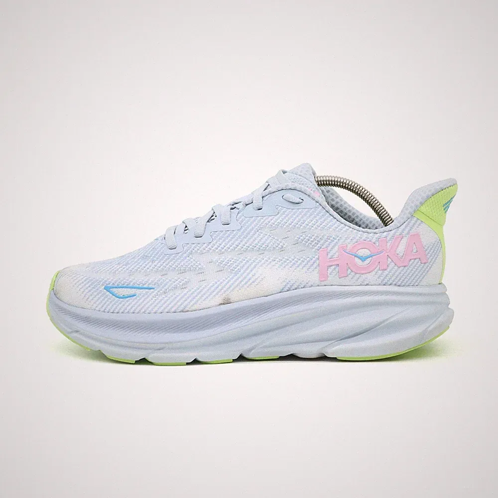 Hoka One Damen Clifton 9 Wide Sportschuh Gepolstert Laufschuh EU 39,5