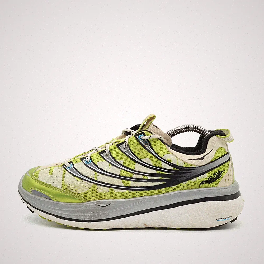 Hoka One Damen Kailua Trail Schuhe Gelb Mesh Atmungsaktiv Laufschuhe EU 38