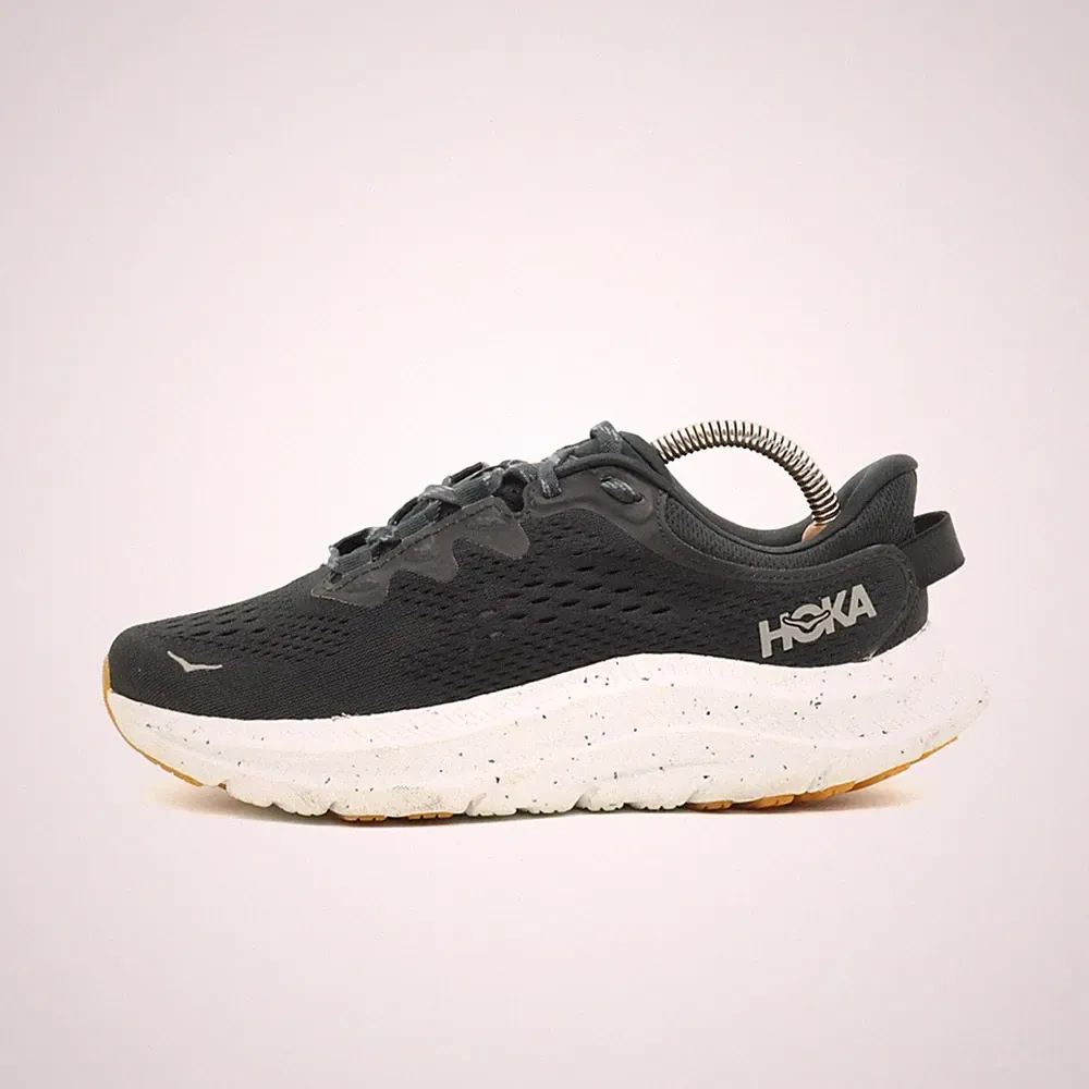 Hoka One Damen Kawana 2 Sneaker Schwarz Weiß Leichtgewicht Laufschuh EU 37.5