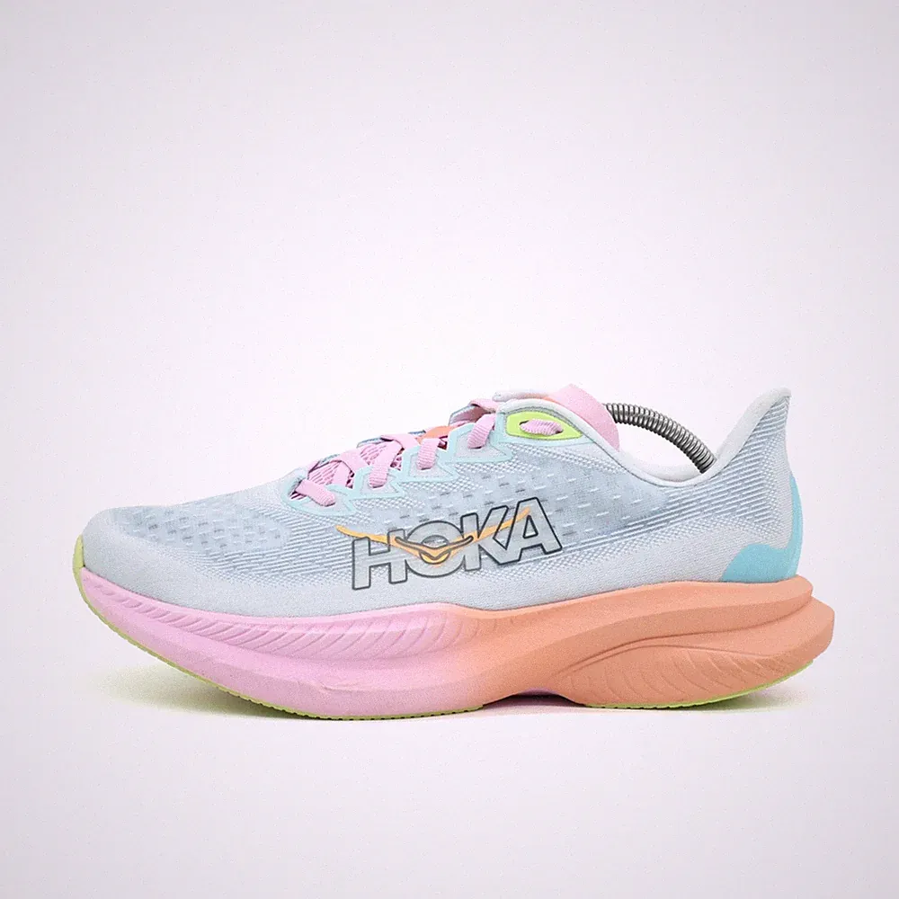 Hoka One Damen Mach 6 Wide Sneaker Low-Top Laufschuhe EU 42