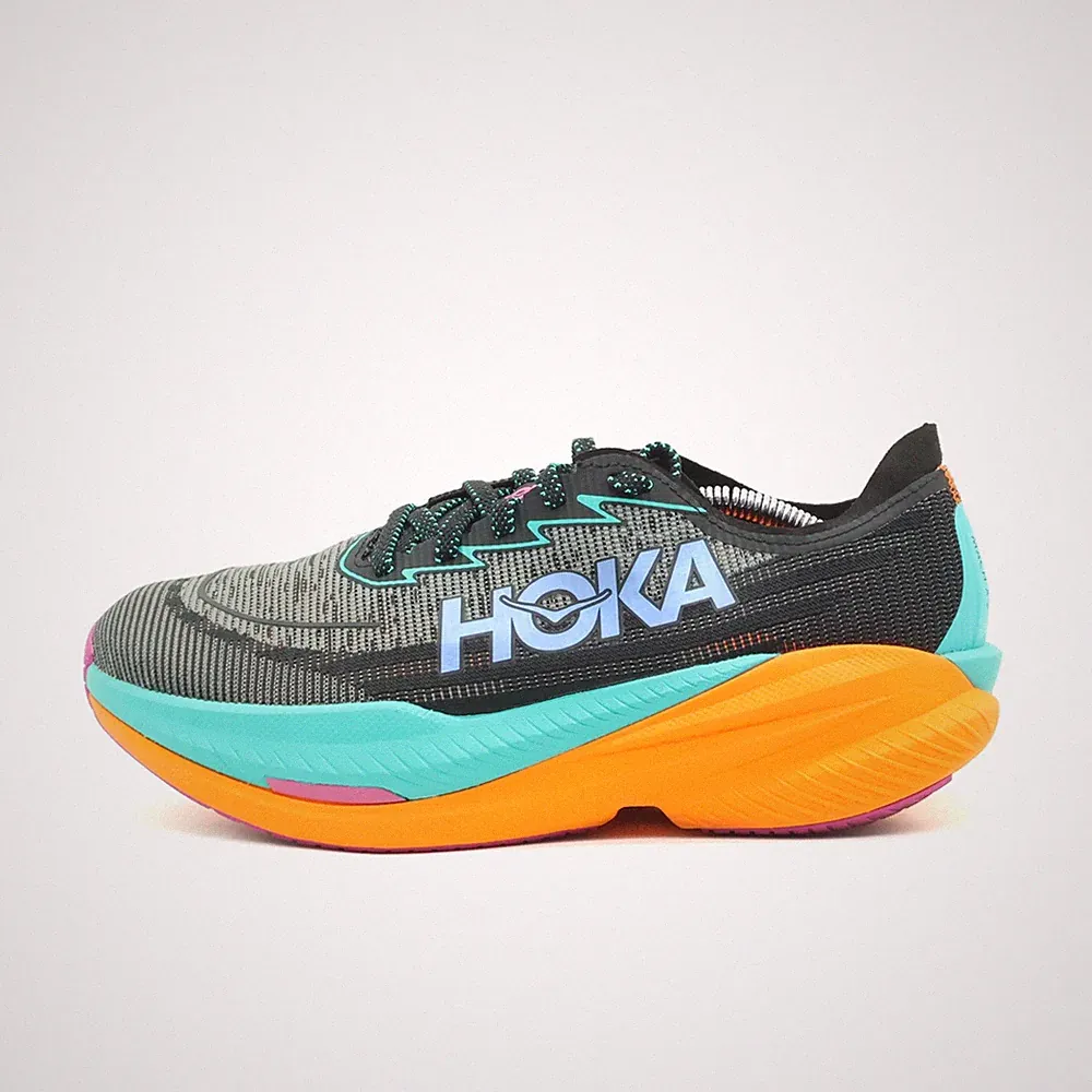 Hoka One Damen Mach X 2 Wide Sneaker Passform Laufschuhe EU 42