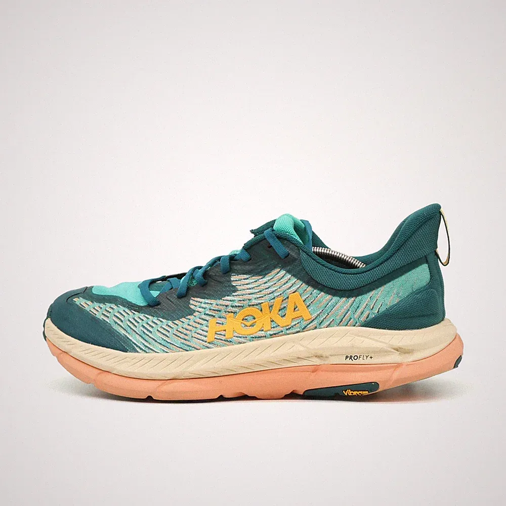 Hoka One Damen Mafate Speed 4 Laufschuhe EU 44 Türkis/Orange 1131056 ämpfend