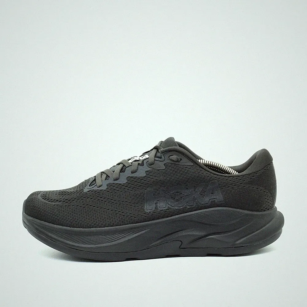 Hoka One Damen Rincon 4 WIDE Schuhe Schwarz Mesh Low-Top Laufschuhe EU 43 1/3