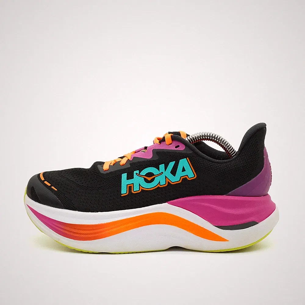 Hoka One Damen Skyward X Sneaker Schwarz Pink Markensneaker Laufschuh EU 37⅓