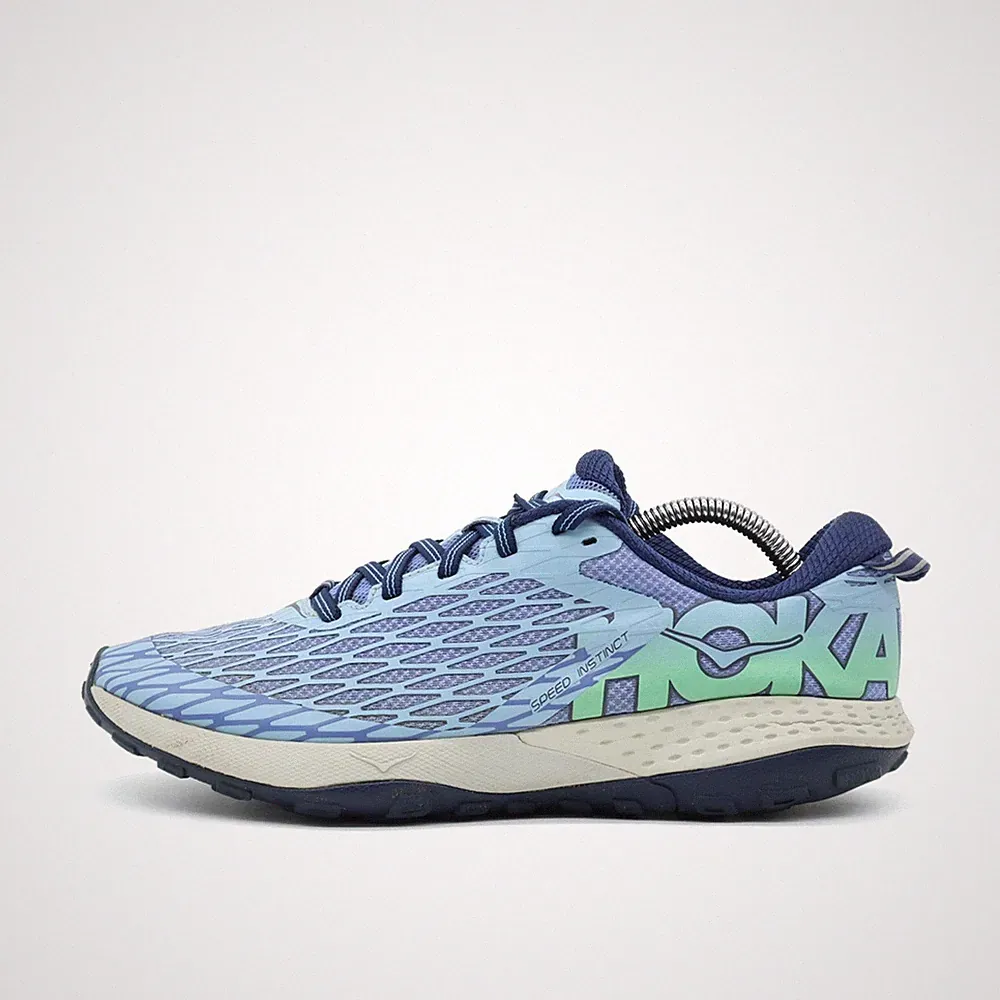 Hoka One Damen Speed Instinct Sportschuhe EU 41,5 Blau/Mint W
