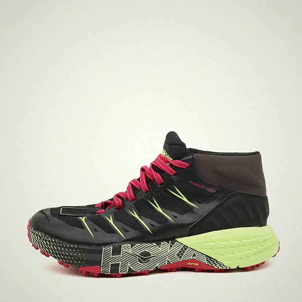 Hoka One Damen Speedgoat Mid WP Laufschuhe Schwarz Trail-Laufschuh EU 37 1/3