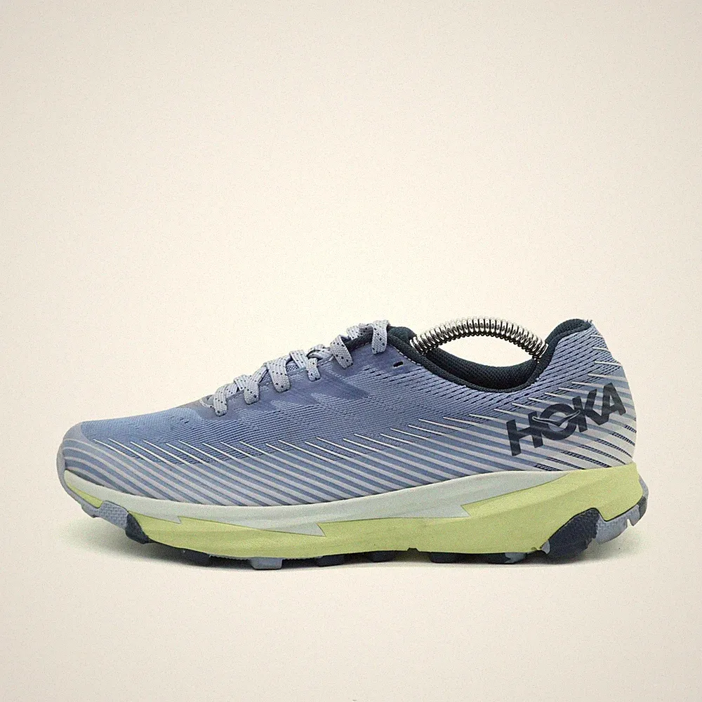 Hoka One Damen Torrent 2 Sneaker Lila/Gelb Textil Low-Top Laufschuhe EU 38 2/3