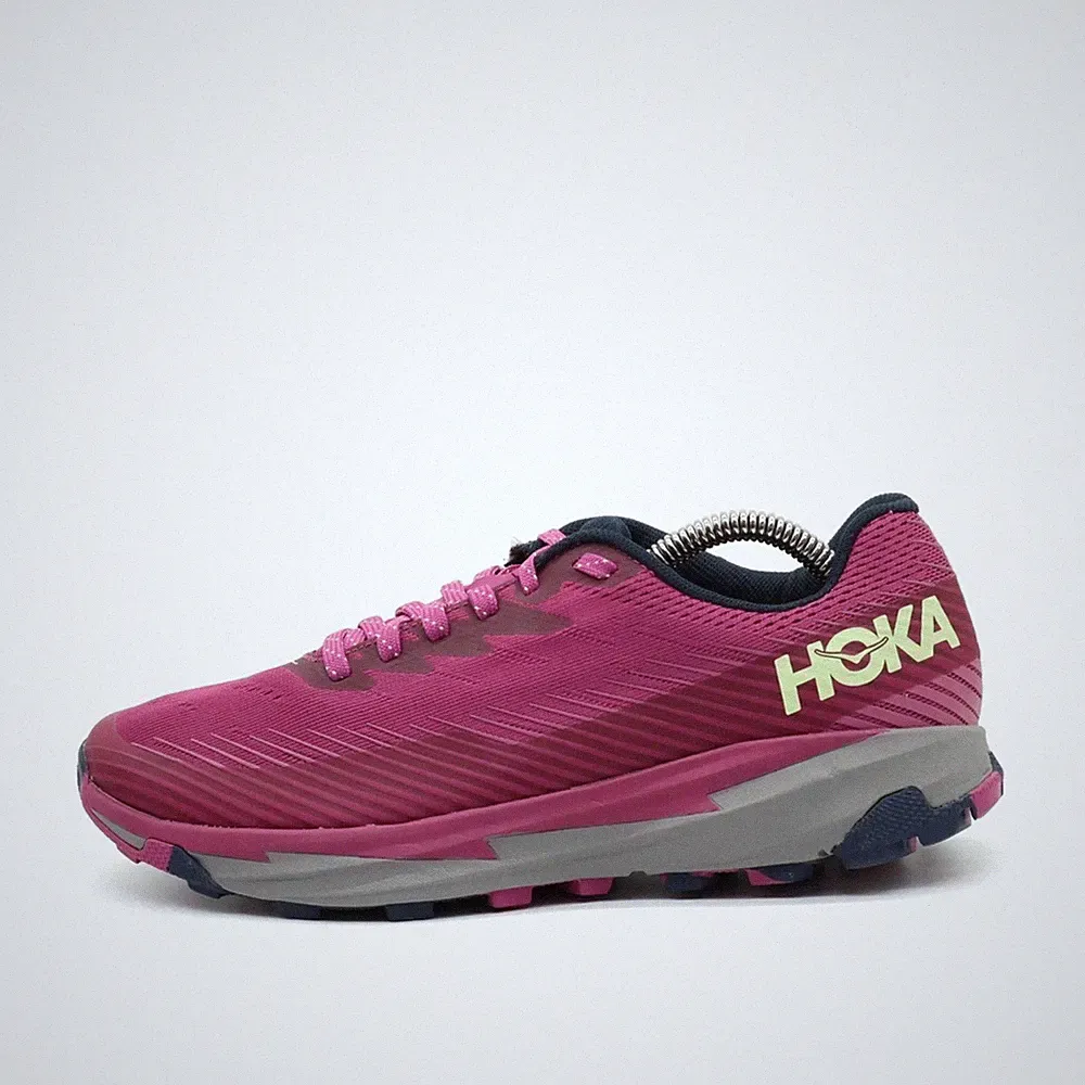 Hoka One Damen Torrent 2 Sportschuh Pink Textil Niedrig Laufschuhe EU 38 2/3