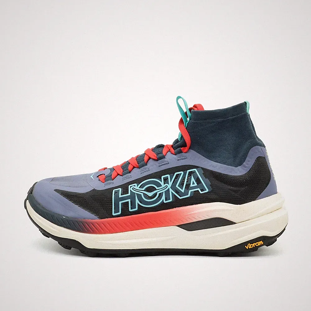 Hoka One Damen W Tecton X 3 Laufschuh Grau Schwarz Rot Trail-Laufschuh EU 40 2/3