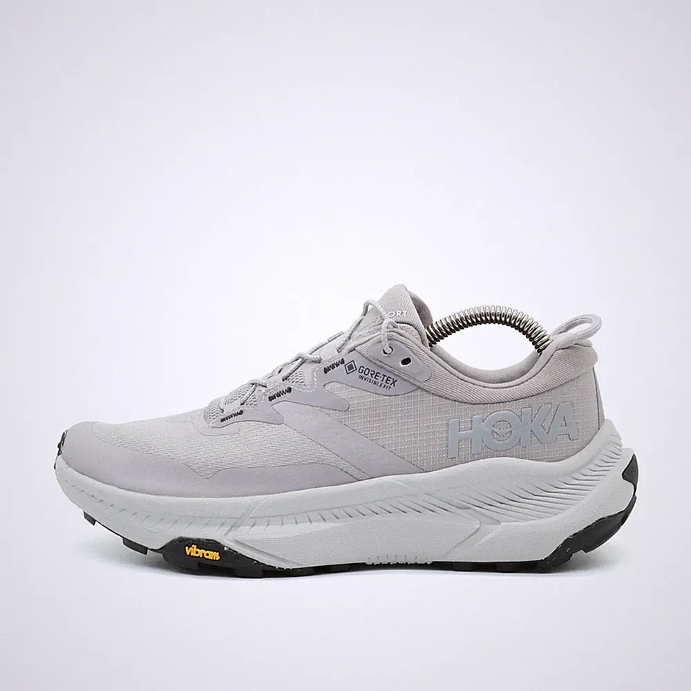 Hoka One Damen W Transport GTX Laufschuhe Grau Rutschfest Trail EU 38